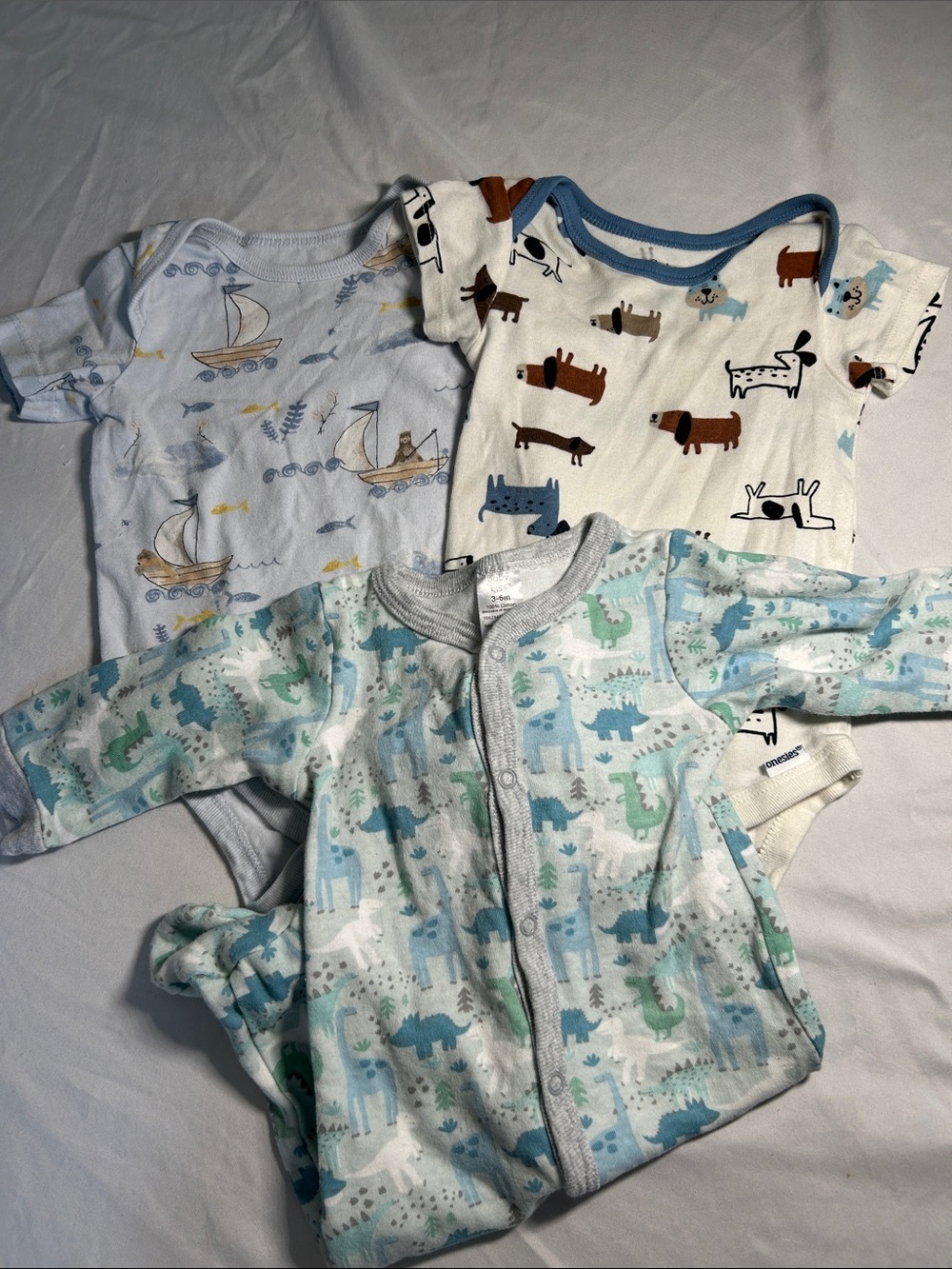 Baby Onesies & Footed Sleeper Set